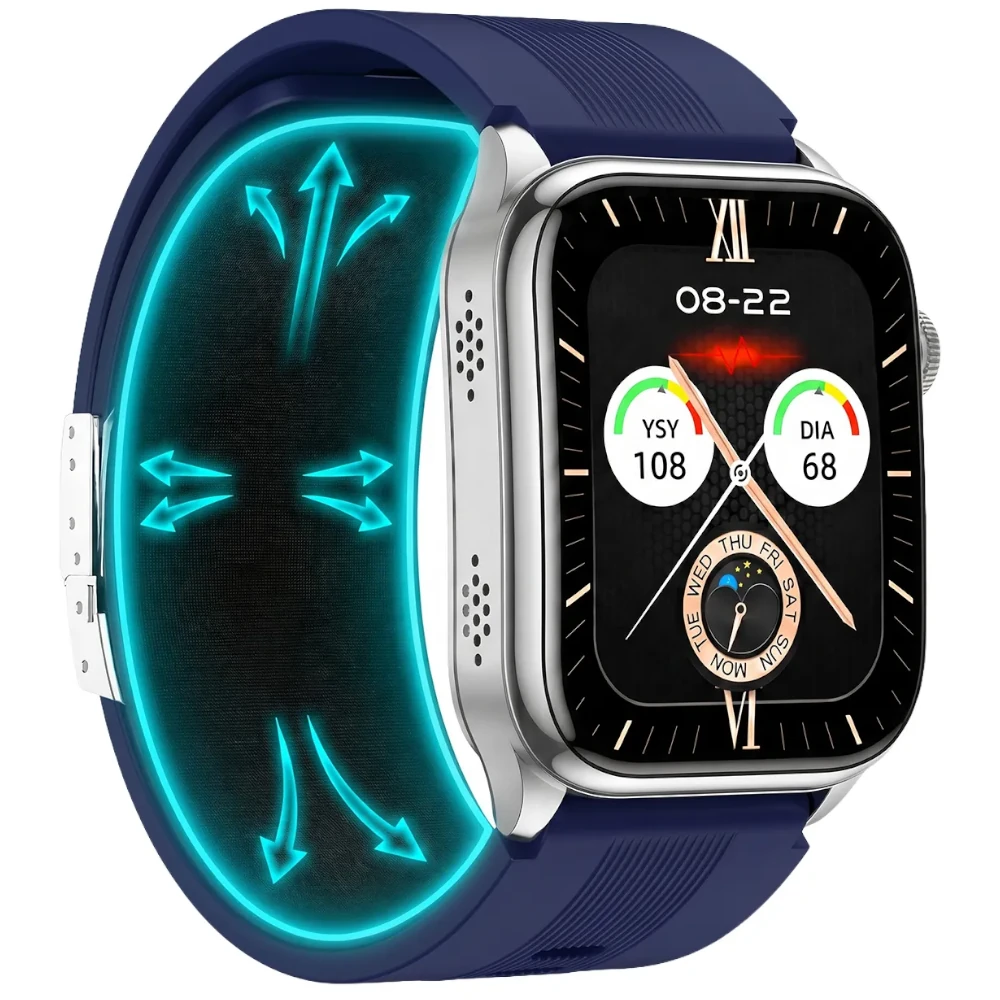 Kardiowatch EKG EXON Prime – granatowy silikonowy pasek - obrazek 2