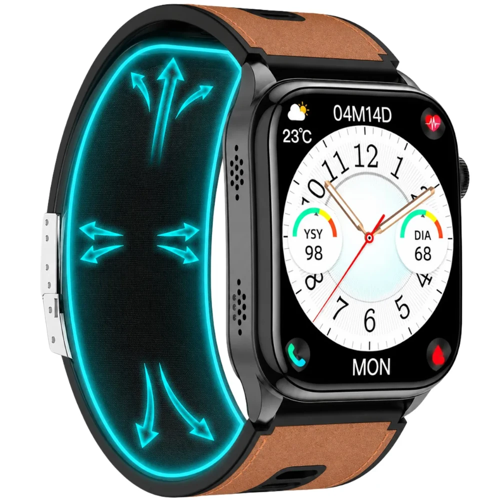 Kardiowatch EKG EXON Prime – miodowy silikon premium - obrazek 2