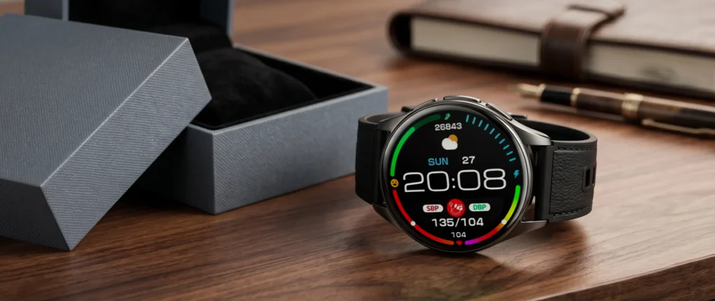 Smartwatch z EKG dla seniora na prezent
