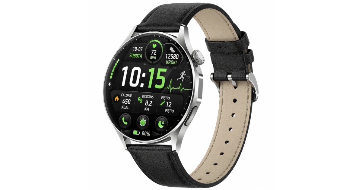 Elegancki damski kardiowatch mierzący tętno automatycznie Exon Soria