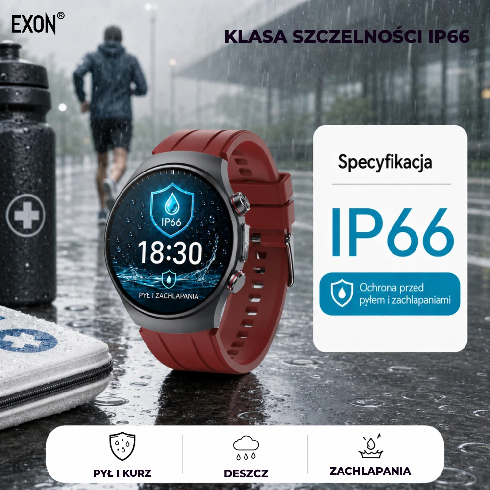 Wodoszczelnosc kardiowatcha Exon Corinex