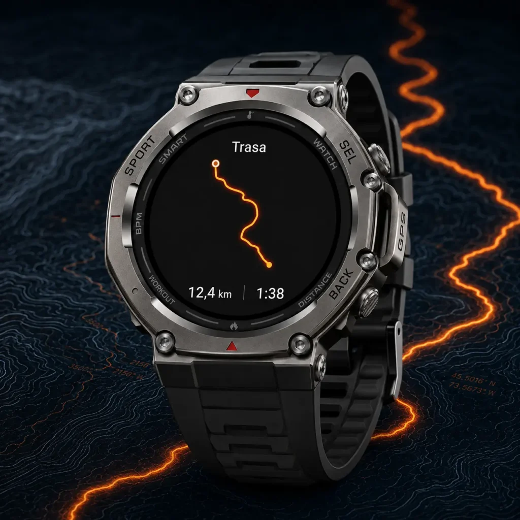 smartwatch z gps exon atlas na szlaku