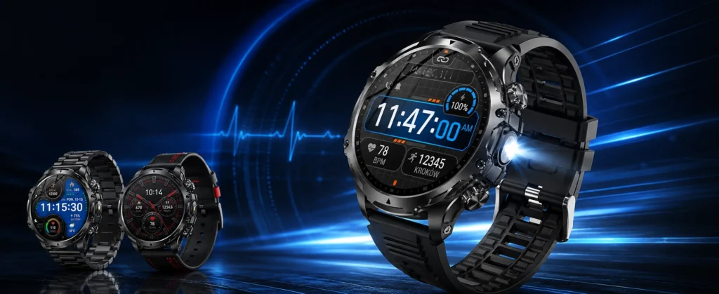 exon orbit active smartwatch sportowy męski
