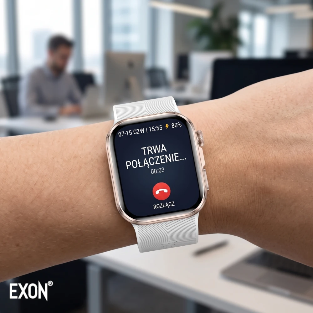 EXON Cardis zegarek z funkcją rozmów poprzez bluetooth