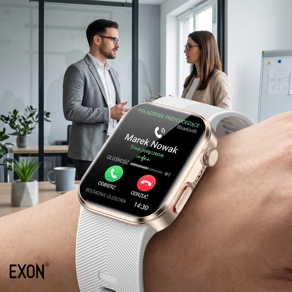 EXON Cardis zegarek z funkcją rozmów poprzez bluetooth