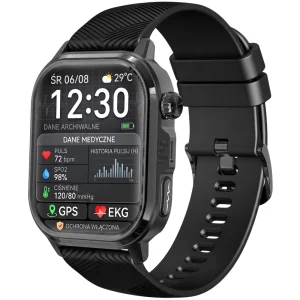 Kardiowatch EKG EXON Navis z pomiarem pulsu i monitorowaniem parametrów organizmu