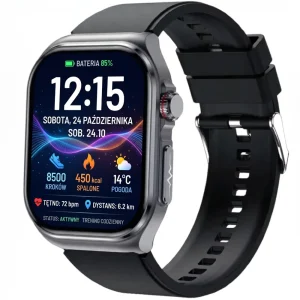 Kardiowatch EKG Exon Pulse Max Pasek Silikonowy Czarny