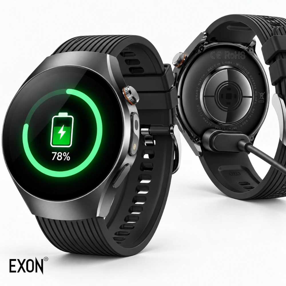 Bezpieczne ładowanie kardiowatch Ekg Exon Vireo 440mAh