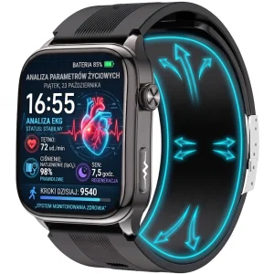 Kardiowatch EKG Exon Prime analiza parametrów życiowych
