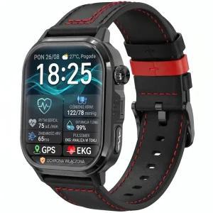 Kardiowatch EKG Exon Navis detektor upadku oraz funkcja sos na zegarku
