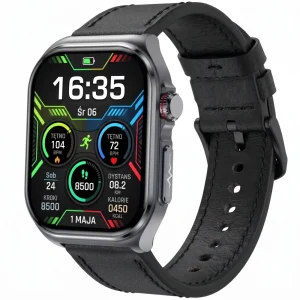 Kardiowatch EKG Exon Pulse Max zegarek robiący pomiar saturacji, glukozy