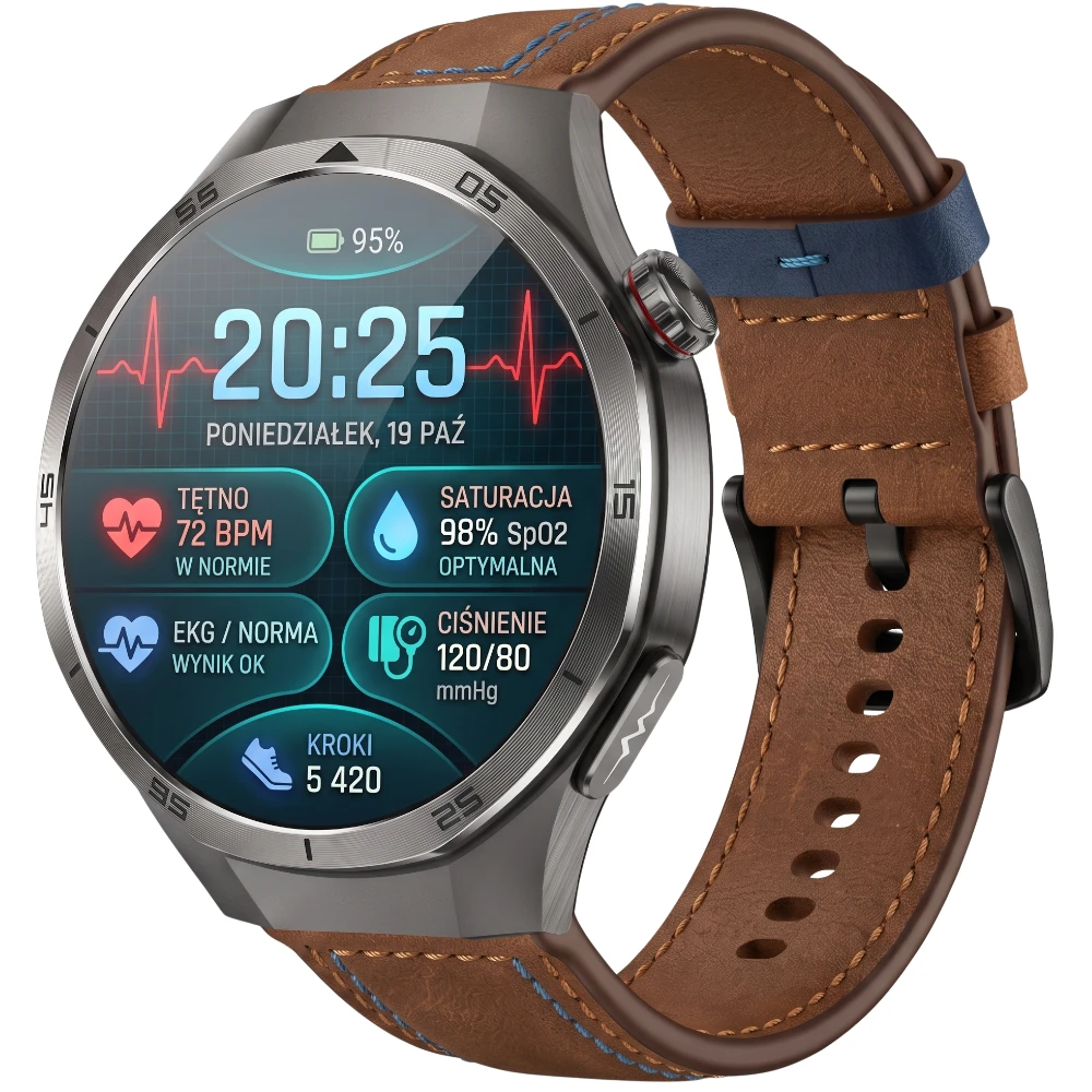 Kardiowatch Ekg Exon Strix pomiar saturacji oraz ciśnienia krwi