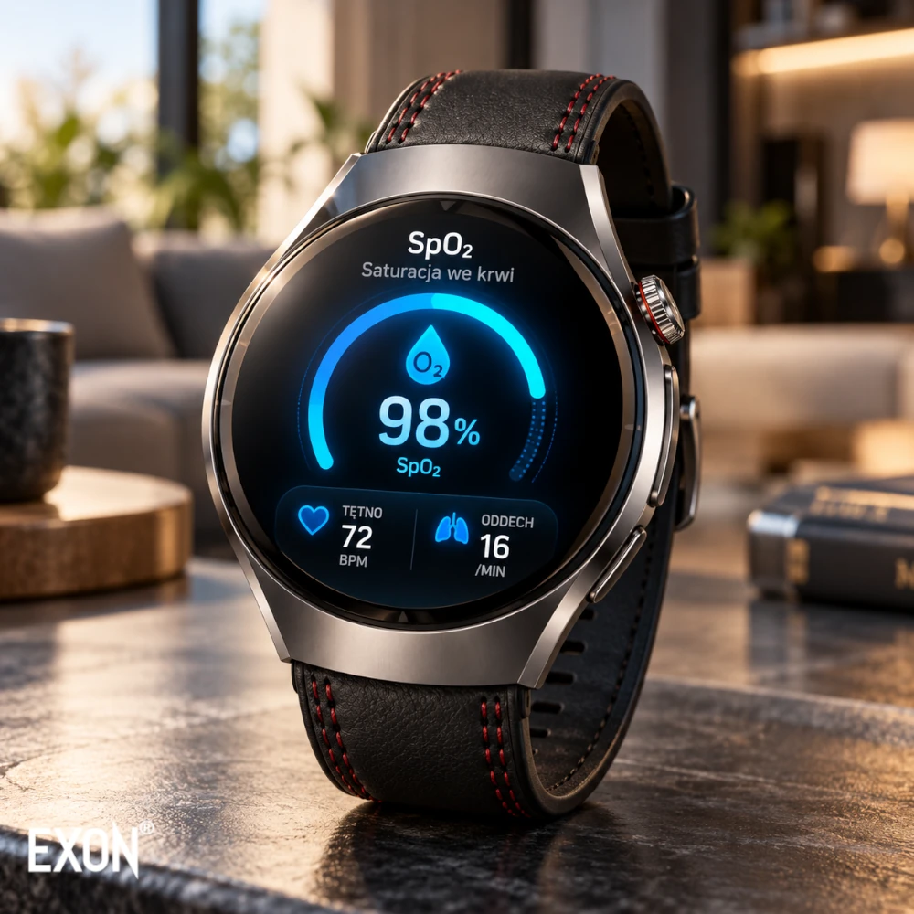 Kardiowatch Ekg Exon Vireo pomiar saturacji w organizmie