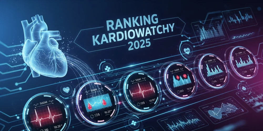 Ranking kardiowatchy – najpopularniejsze smartwatche zdrowotne 2025